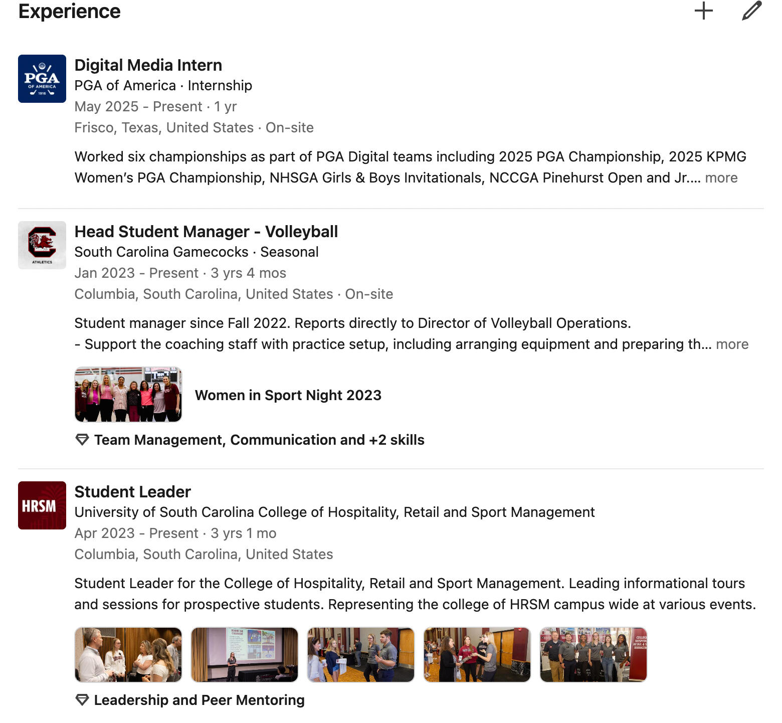 LinkedIn Page (WTC Artifact #1)